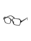 Prada Vpr A02 Glasses In Black