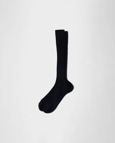 PRADA CALF-LENGTH SOCKS