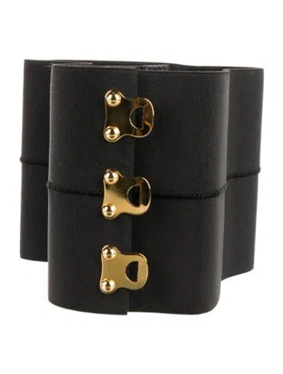 Pre-owned Prada Waist Belt In Black