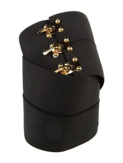 Pre-owned Prada Waist Belt In Black