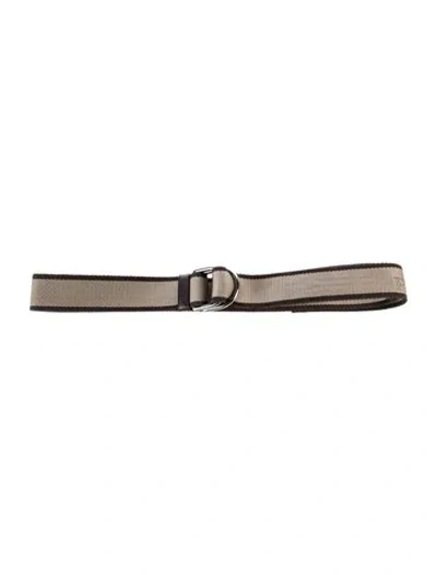 Pre-owned Prada Waist Belt In Brown