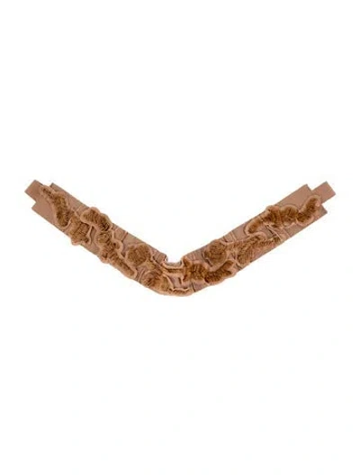 Pre-owned Prada Waist Belt In Neutral