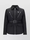 Prada Triangle Logo Padded Jacket