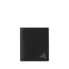 Prada Saffiano Leather Card Holder In Black