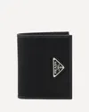 Prada Black Nylon Wallet In Black