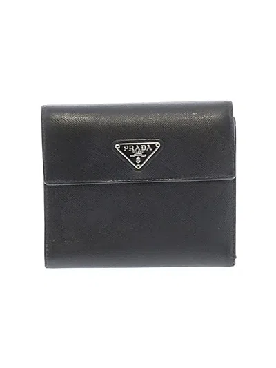 Pre-owned Prada Wallet In Black