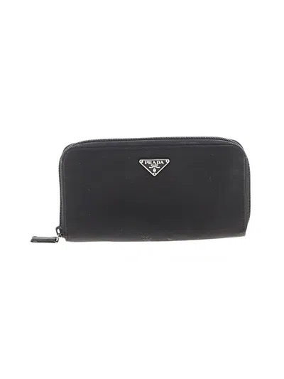 Pre-owned Prada Wallet In Black