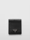 Prada Wallet Men  In Black