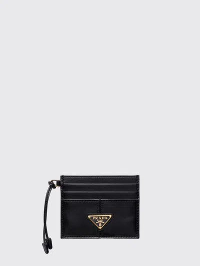 Prada Wallet Woman In Black