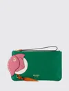 Prada Busta Con Lampo In Green