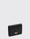 Prada Wallet Woman  In Black