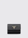 Prada Wallet Woman  In Black