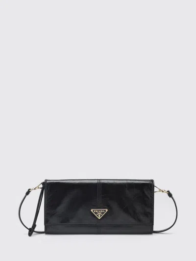 Prada Wallet Woman  In Black