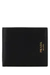 Prada Slim Design Leather Bi-fold Wallet