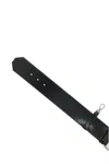 Prada Women Brushed Leather Sleeve In Black