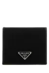 Prada Men Black Nylon Wallet