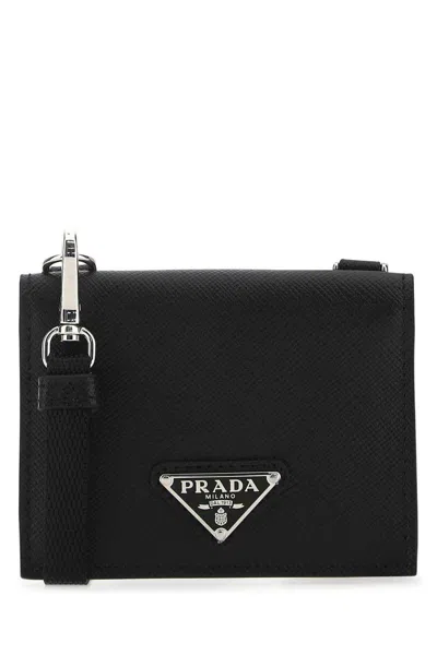 Prada Wallets In Black