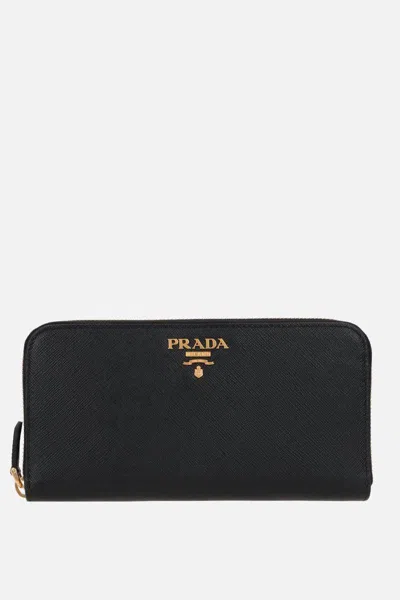 Prada Wallets In Black