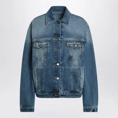 Prada Washed Blue Denim Jacket Women