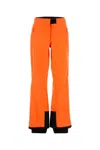 Prada Waterproof Gore-tex Snowboard Pants For Women In Orange