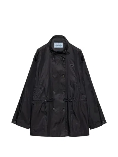 Prada Waterproof In Re-nylon In Black