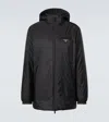 Prada Re-nylon Puffer Jacket In Schwarz