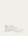 Prada Wavy Rete Lace-up Sneakers In Animal Print