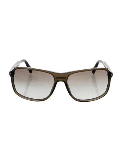 Pre-owned Prada Wayfarer Gradient Sunglasses In Black