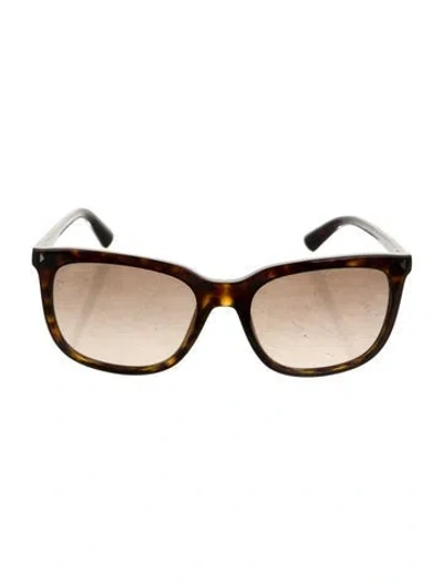 Pre-owned Prada Wayfarer Gradient Sunglasses In Brown