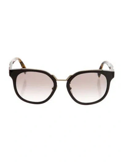 Pre-owned Prada Wayfarer Gradient Sunglasses In Brown