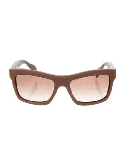 Pre-owned Prada Wayfarer Gradient Sunglasses In Pink