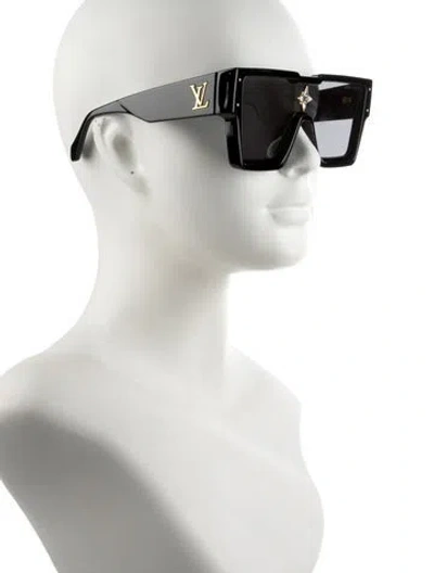 Pre-owned Prada Wayfarer Mirrored Sunglasses In Black