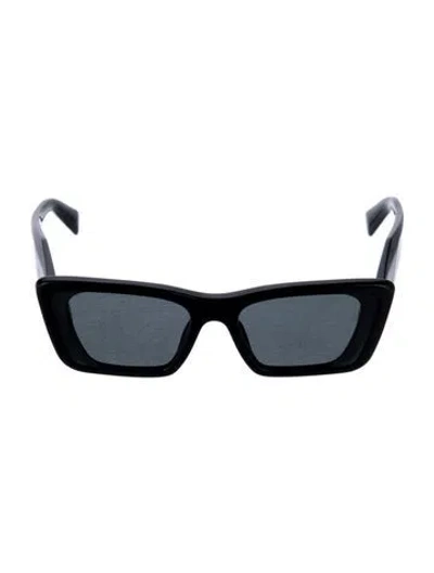 Pre-owned Prada Wayfarer Tinted Sunglasses In Black