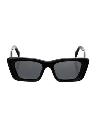 Pre-owned Prada Wayfarer Tinted Sunglasses In Black