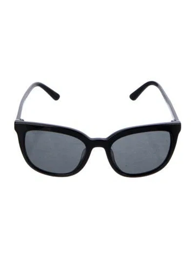Pre-owned Prada Wayfarer Tinted Sunglasses In Black