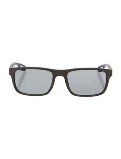 Pre-owned Prada Wayfarer Tinted Sunglasses In Gray