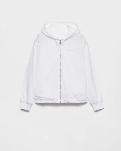 PRADA WENDBARER KAPUZENPULLOVER AUS JERSEY