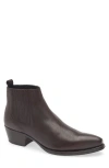 Prada Western Chelsea Boot In Brown