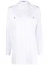 Prada White Cotton Shirt In White