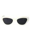 Prada White Acetate Sunglasses In White