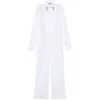 Prada Batiste Jumpsuit In White