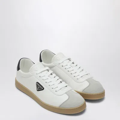 Prada White And Blue Sneaker Lane