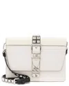 Prada White Calfskin Leather Elektra Small Shoulder Bag (authentic Pre-loved)