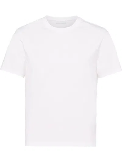 Prada White Classic T-shirt