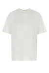 Prada White Cotton Oversize T-shirt In Neutral