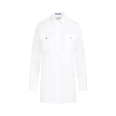 Prada White Cotton Shirt