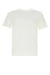 Prada Crew Neck Short Sleeve Fitted T-shirt In White