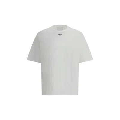 PRADA WHITE COTTON T-SHIRT