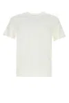Prada Crew Neck Short Sleeve Fitted T-shirt In White