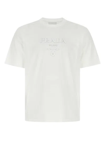 Prada White Cotton T-shirt